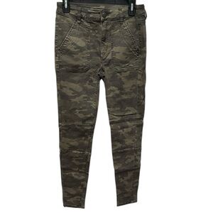 🦅 AEO Camo Hi-rise Jeggings Skinny Pants